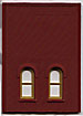 30110 Two-Story Arched 2-Window (Low) HO Scale Modular System (Click for larger picture)