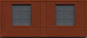 60105 Dock Level Freight Door N Scale Modular System (Click for larger picture)