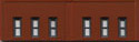 60112 One-Story Window N Scale Modular System (Click for larger picture)