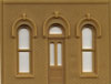 90101 Street/Dock Level Arched Entry O Scale Modular System (Click for larger picture)