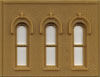 90102 Arched Window O Scale Modular System (Click for larger picture)