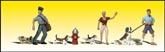 A1827 People & Pets - HO Scale Scenic Accents<sup>®</sup> HO Scale (Figures) (Click for larger picture)