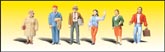 A1837 General Public - HO Scale Scenic Accents<sup>®</sup> HO Scale (Figures) (Click for larger picture)