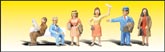 A1839 Commuters - HO Scale Scenic Accents<sup>®</sup> HO Scale (Figures) (Click for larger picture)