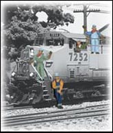 A2733 Engineers (O scale) Scenic Accents<sup>®</sup> O Scale (Figures) (Click for larger picture)