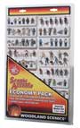 A2062 Economy Pack - Assorted Worker Set (N scale) Scenic Accents<sup>®</sup> Economy Packs (Click for larger picture)