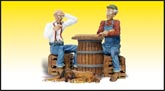 A2522 The Checker Brothers and Hound (G Scale) Scenic Accents<sup>®</sup> G Scale (Figures) (Click for larger picture)