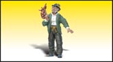 A2529 Homeless Harry Hobo (G Scale) Scenic Accents<sup>®</sup> G Scale (Figures) (Click for larger picture)