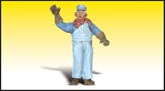 A2536 Ernie the Engineer (G scale) Scenic Accents<sup>®</sup> G Scale (Figures) (Click for larger picture)