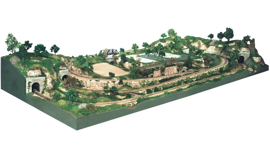 River Pass Scenery Kit - Ho Scale - Layout Kits