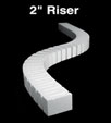 Riser 2" (4 per pkg)