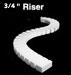 Riser 3/4" (4 per pkg)