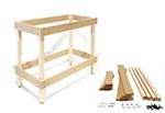 Straight Module Kit Wooden Stand (18"x36"x35 1/2")