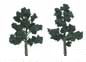 TR1514 Dark Green 5"- 6"(2 pkg) Ready Made Realistic Trees (O Scale) (Click for larger picture)