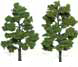TR1515 Light Green 6"- 7"(2 pkg) Ready Made Realistic Trees (Click for larger picture)
