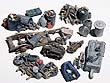 D205 Assorted Junk Piles (10 pieces) Scenic Details<sup>®</sup> (Click for larger picture)