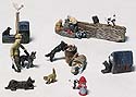 D226 Cats and Dogs Scenics Details (Figures) (Click for larger picture)