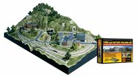 S1485 Town and Factory Building Set (N Scale) Scenic Ridge<SUP>®</SUP> (Click for larger picture)