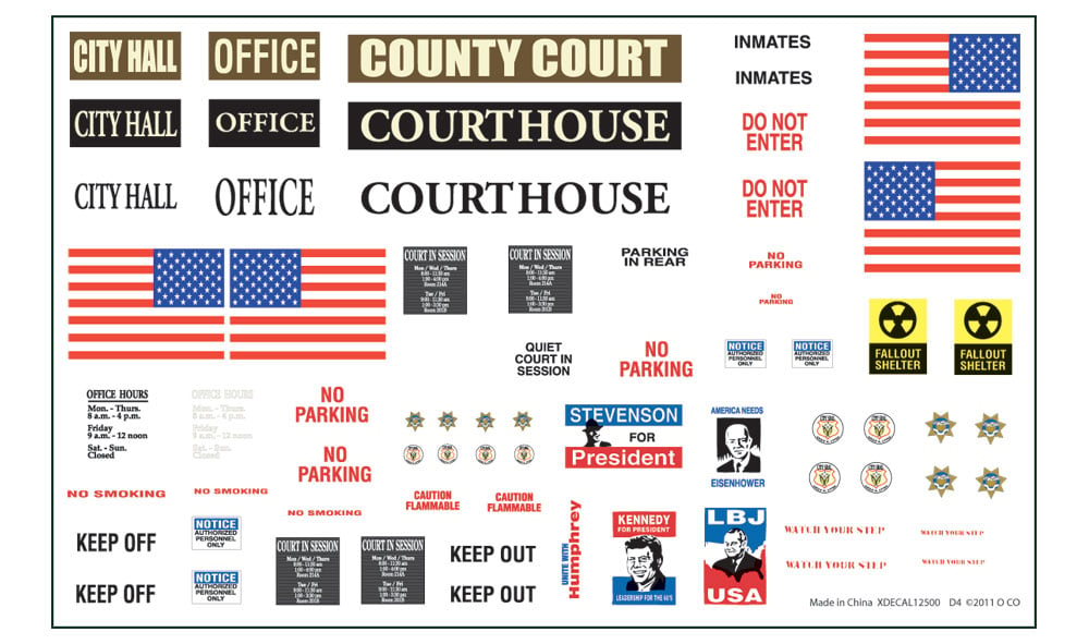 County Courthouse - HO Scale Kit