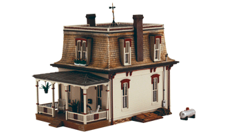 Our House - HO Scale Kit - Woodland Scenics