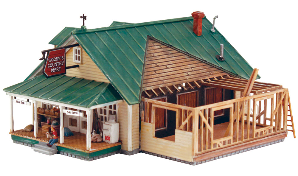 Details about   HO Scale Woody's Country Mart  *BLDG KIT*  DPM-12900