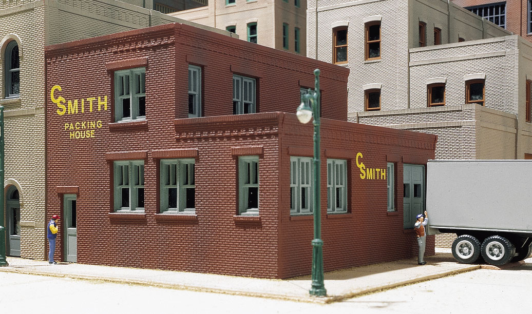 C. Smith Packing House - HO Scale Kit - Painting is optional with #200 Series Kits