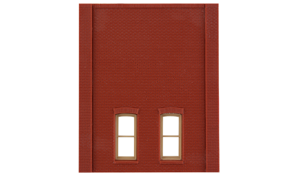Two-Story Rectangular 2-Window - Low - Four sections per package
2 11/16" w x 3 11/16" h (6