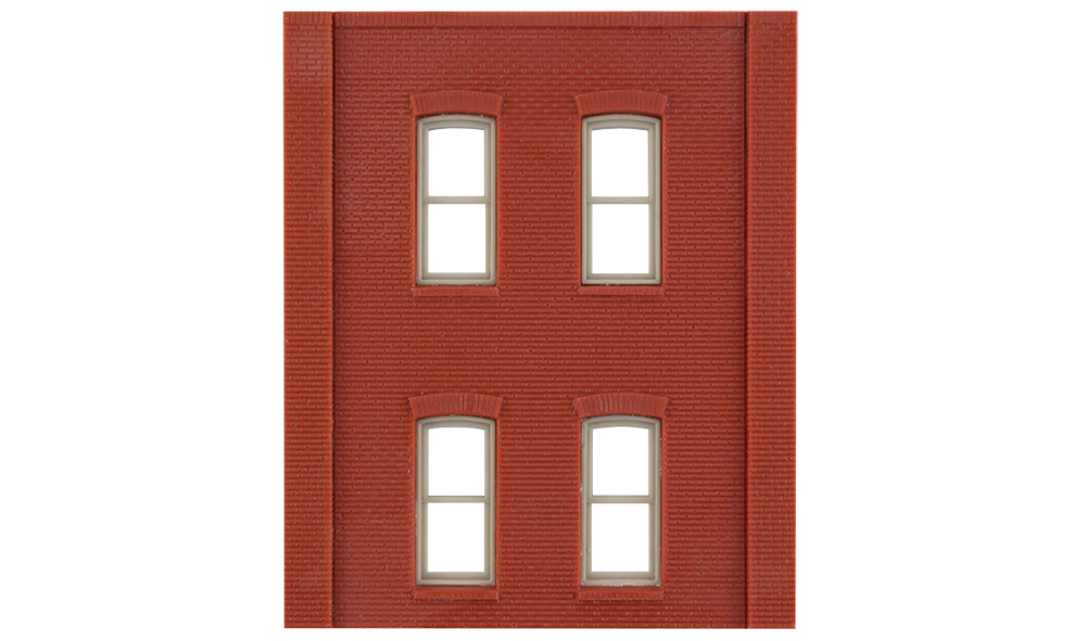 Two-Story Rectangular 4-Window - Four sections per package
2 11/16" w x 3 11/16" h (6