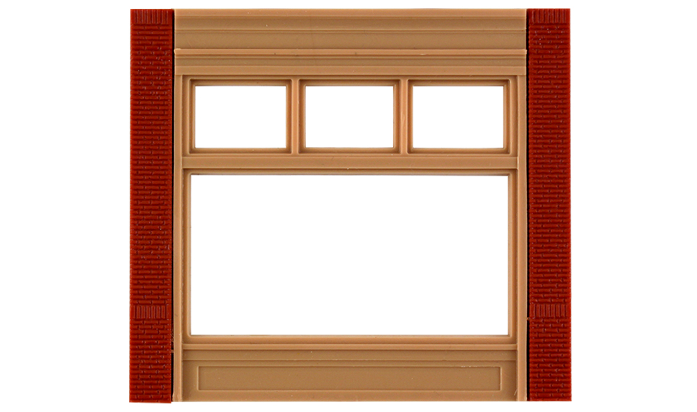 Street Level 20th Century Window - Four sections per package
2 11/16" w x 2 11/16" h (6