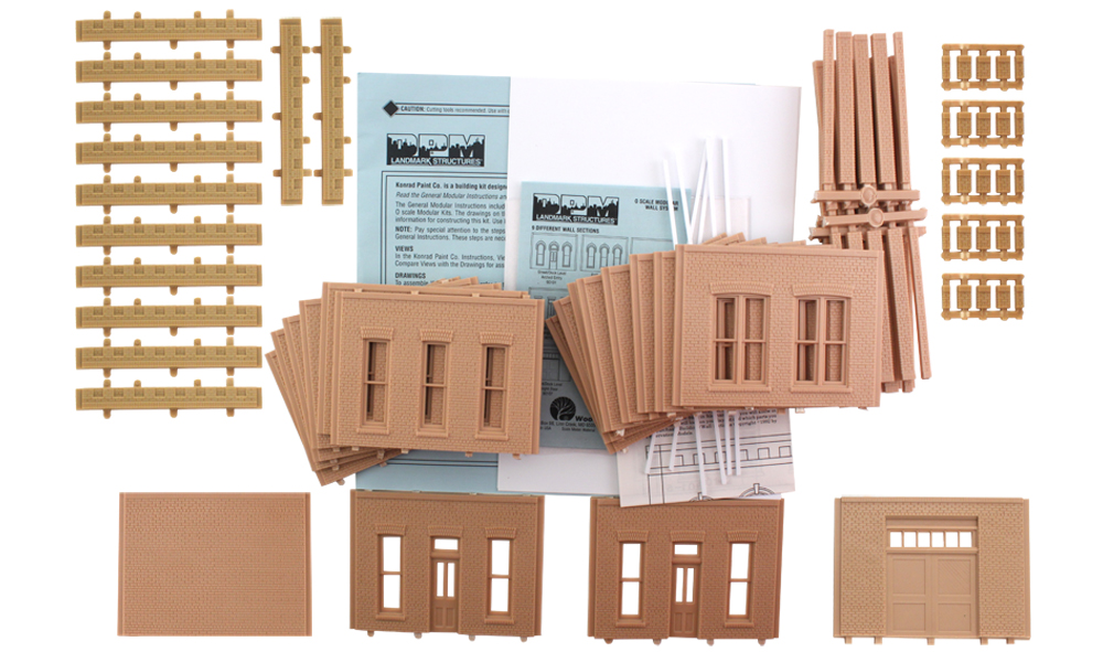 Konrad Paint Co. - O Scale Kit - Vehicles and landscape not included