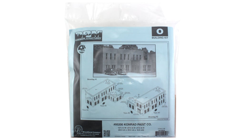 Konrad Paint Co. - O Scale Kit - Vehicles and landscape not included