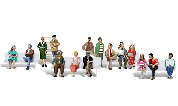 Sixteen Passengers - HO Scale - The name says it all