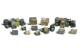Woodland Scenics 1855 Assorted Crates - Scenic Accents(R) HO Scale
