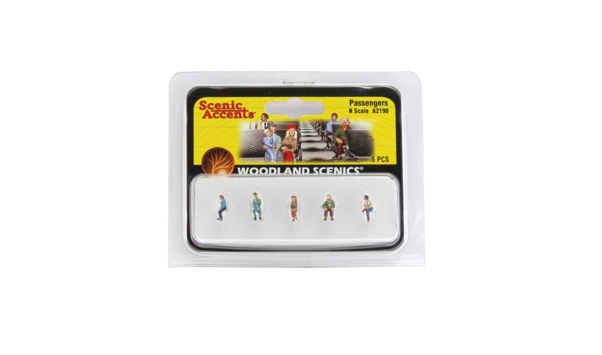 Woodland Scenics A2190 Passengers N Scale Figures 724771021902 for sale online 