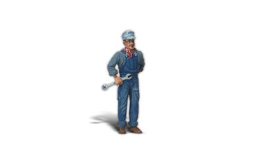 G Scale Woodland Scenics A2523 Dock Worker With Crate for sale online 