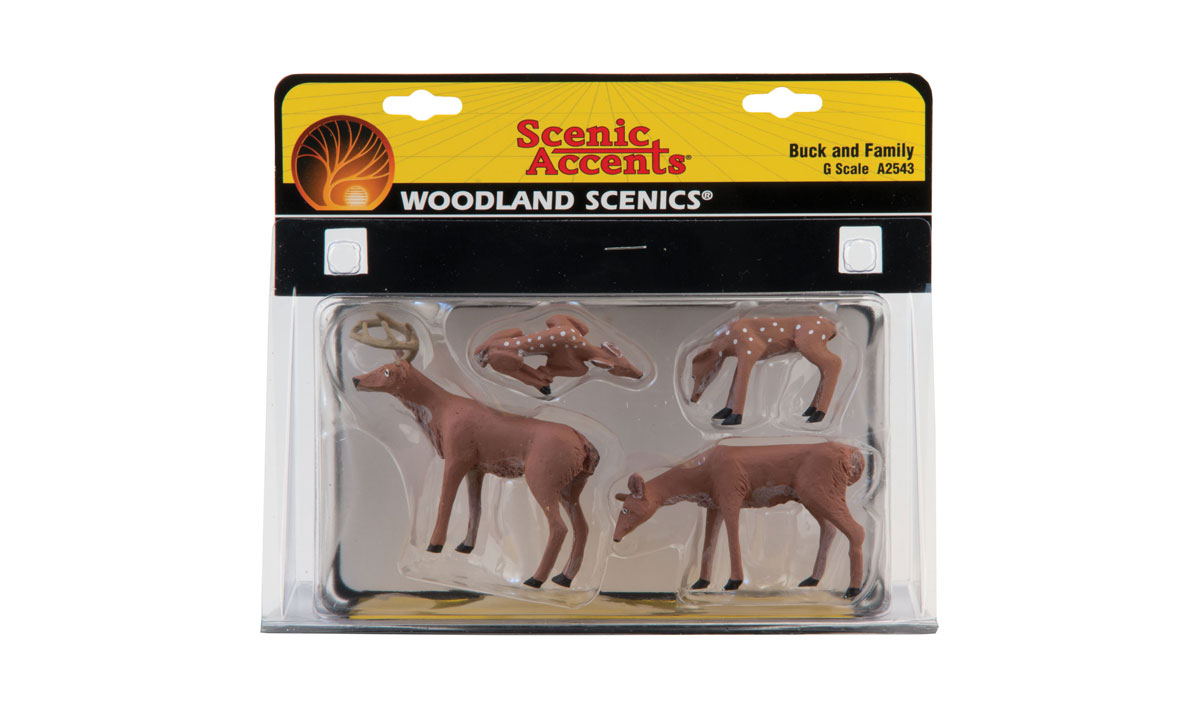 Woodland Scenics G Buck & Family Wooa2543 for sale online 