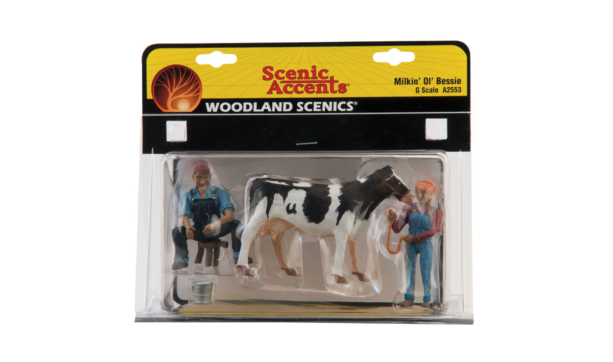 Woodland Scenics G Milkin' OL Bessie Woo2553 for sale online