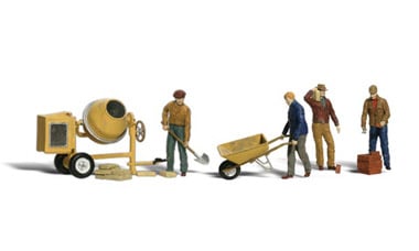 Woodland Scenics O Scale Dock Workers Figurs A2729 WOOA2729 