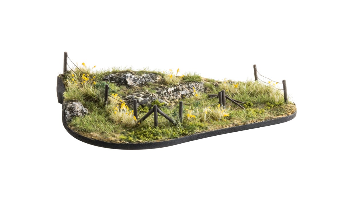 Barbed Wire Fence - N Scale