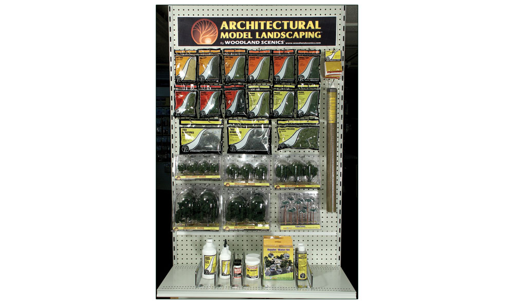 Architectural Model Landscape Assortment - Varied selection of authentic and easy to use landscape for professional architectural modelers and students