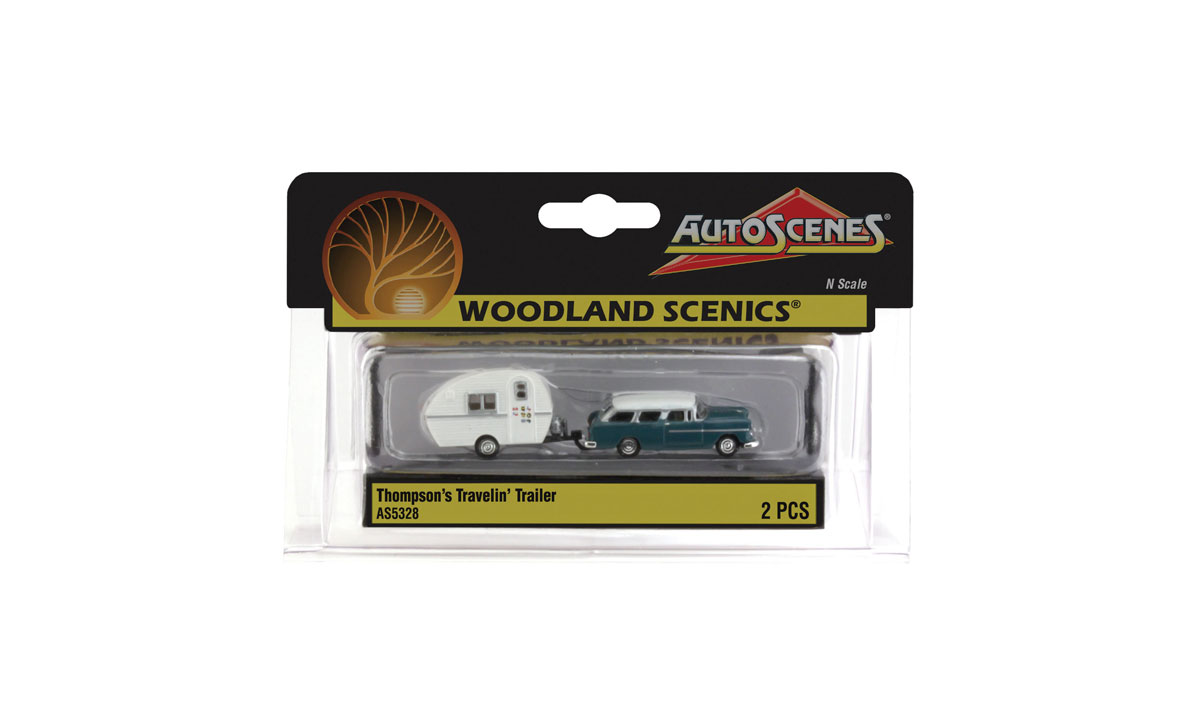 Woodland Scenics N Scale Thompson's Travelin' Trailer AS5328 WOOAS5328