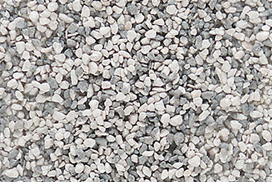 Gray Blend Ballast - Realistically model railroad track, crushed rock and stones