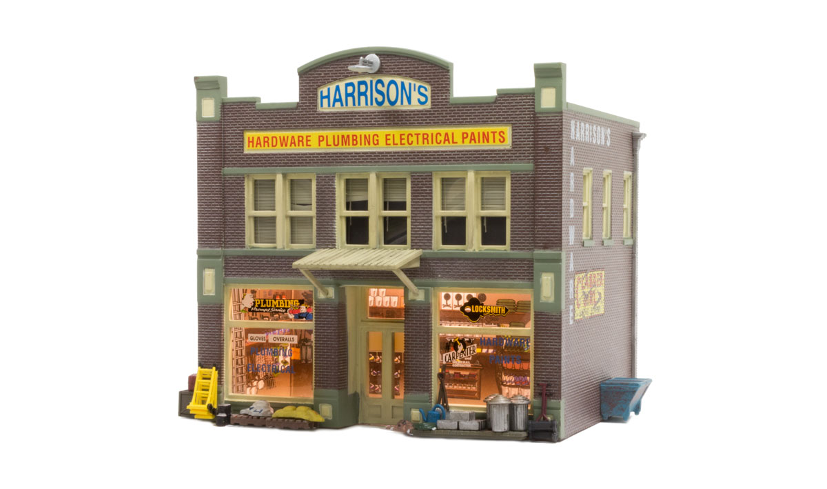 Harrison's Hardware - N Scale - Harrison's Hardware carries everything to keep your home and workshop running in tip-top shape