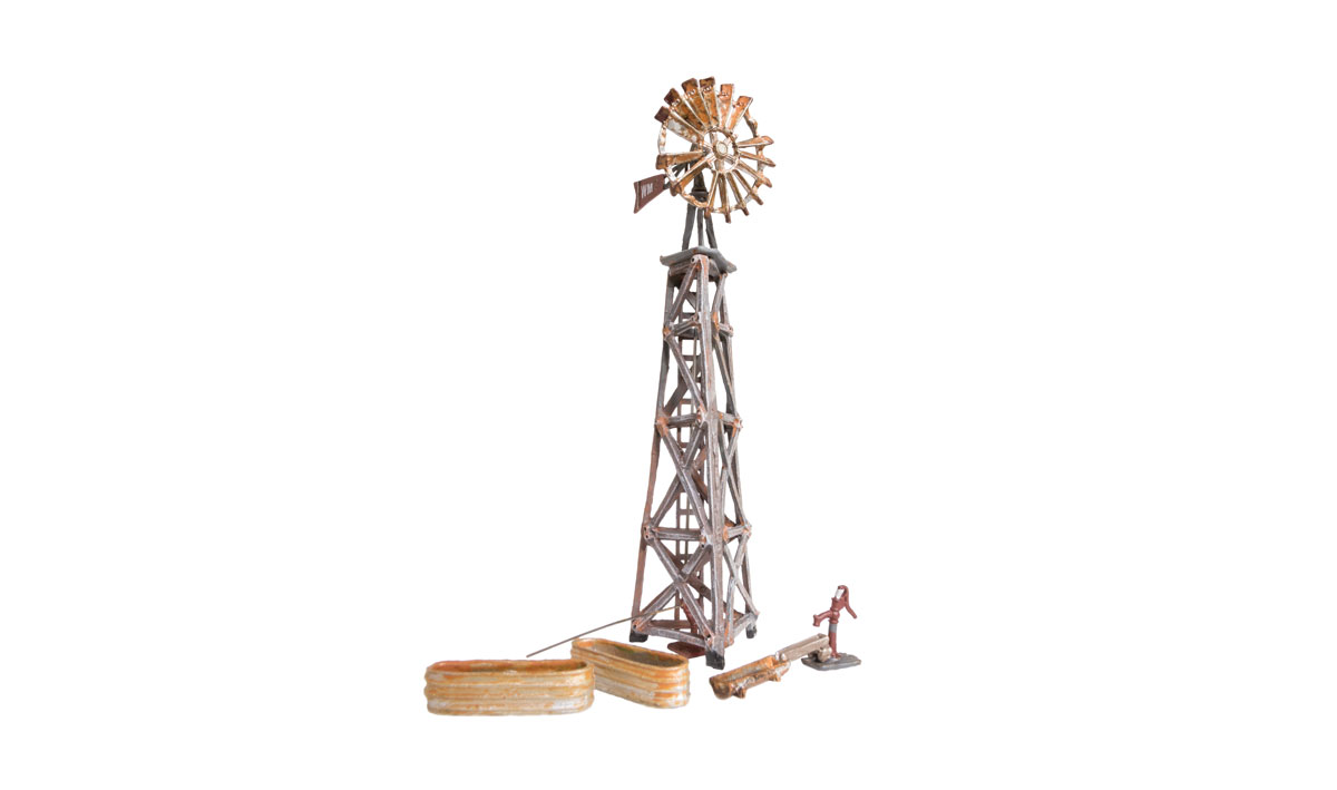 Old Windmill - N Scale - The Old Windmill was once vital to farm operations
