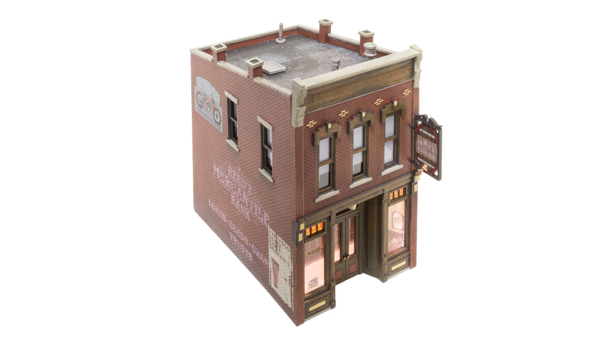 Sully's Tavern - N Scale - Sully's Tavern is a neighborhood pub that will add flare to the busiest city street or small town on a rural byway