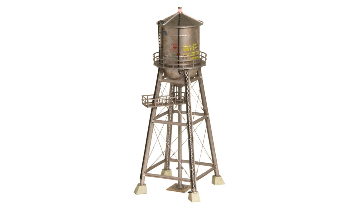 Built & Ready N Scale WOODLAND SCENICS BR 4954 RUSTIC WATER TOWER Details about   N Scale 