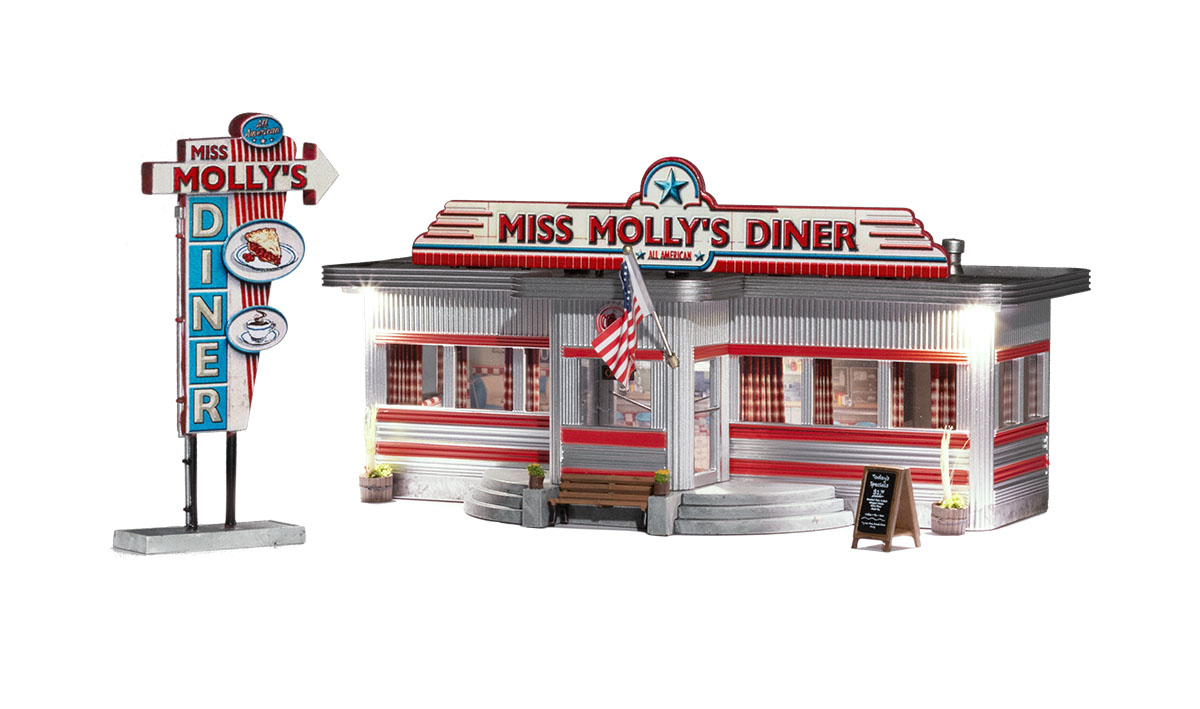 Miss Molly's Diner - N Scale