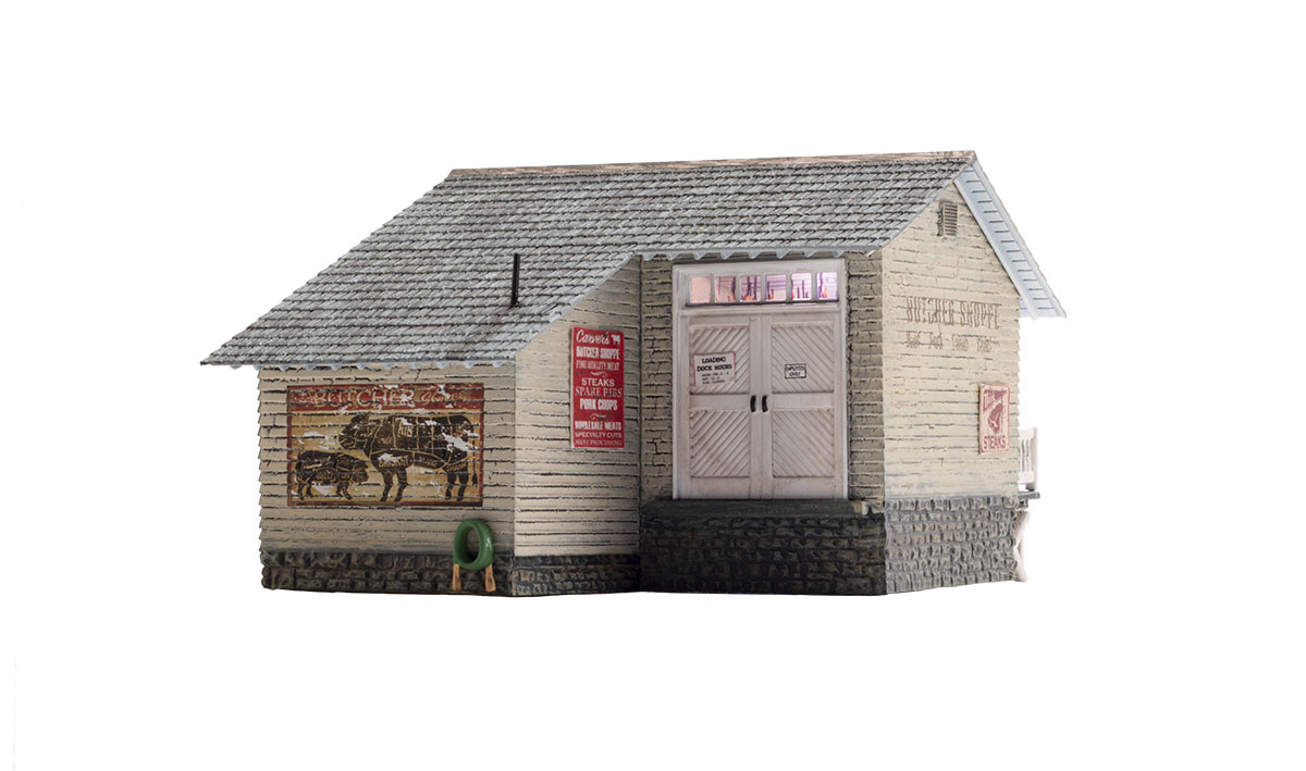 Carver's Butcher Shoppe - N Scale