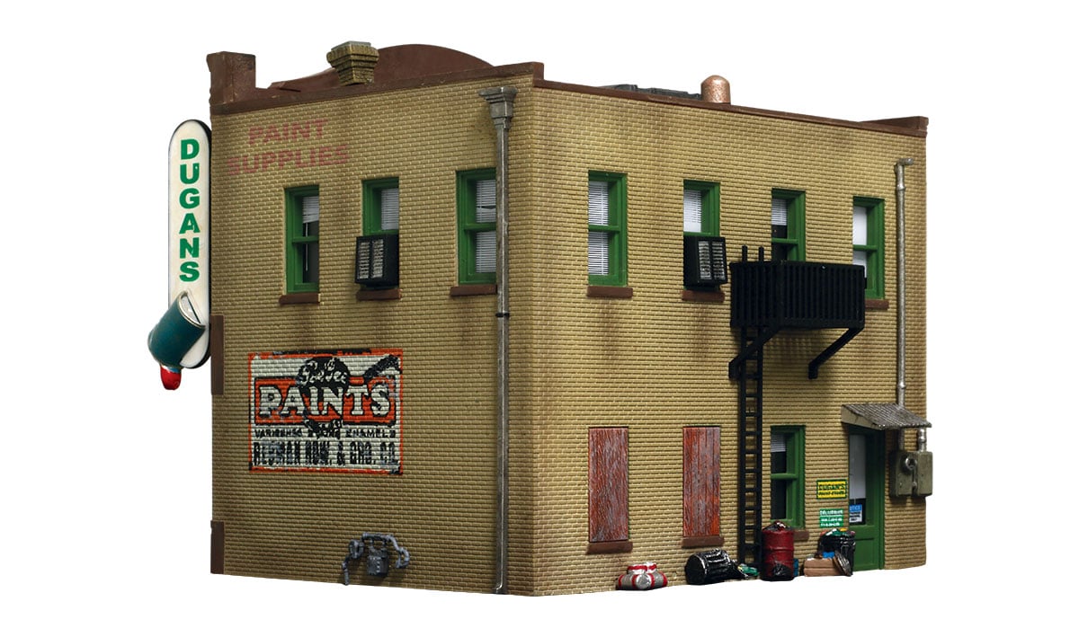 Dugan's Paint Store - HO Scale - Color your layout's world with Dugan's Paint Store