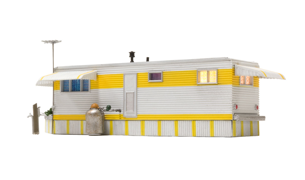 Sunny Days Trailer - HO Scale - Give your layout a bright and happy home anyone will love